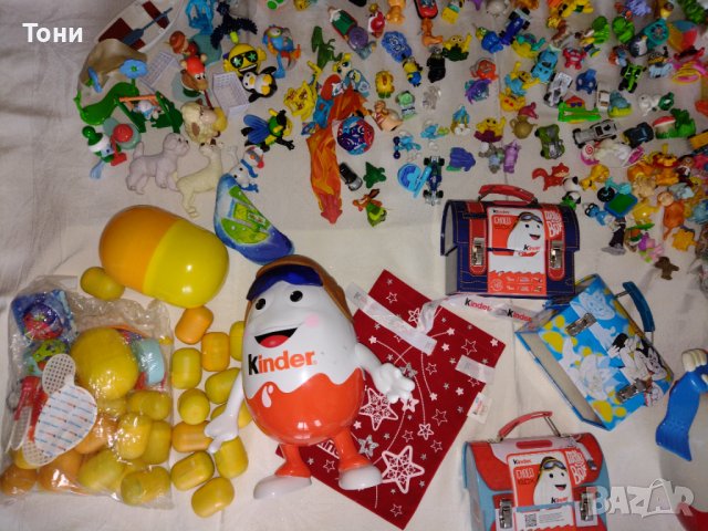 Огромен лот Kinder играчки , над 1500 броя, снимка 8 - Колекции - 43426838