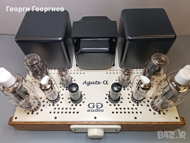  КОЛЕДНА ЦЕНА! HighEnd лампов клас А сингъл-енд (еднотактов) усилвател Agate Alpha, снимка 2 - Ресийвъри, усилватели, смесителни пултове - 43362989