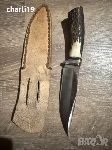 Много здрав ръчно изработен ловен нож, снимка 13 - Ножове - 52861301
