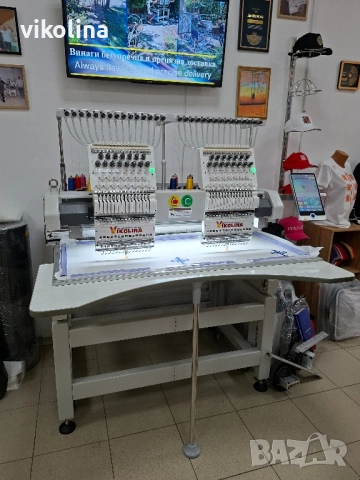 Двуглава машина за Бродерия 500мм х 400 мм със сертификат и патент, снимка 6 - Други машини и части - 48813020