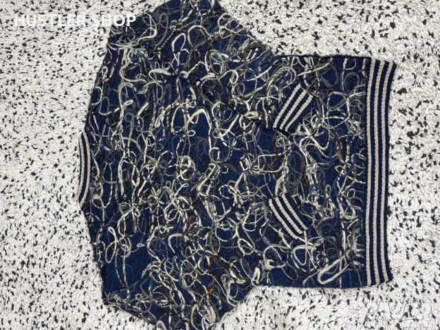 Мъжки кашмирен пуловер VINTAGE STILE BENETTON. Размер М, снимка 6 - Пуловери - 52674736