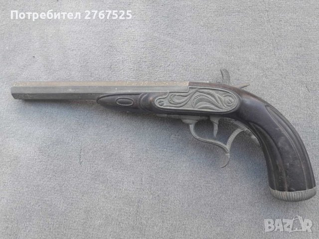 Стара Реплика Капсулен пистолет декор Forsyth Patent, снимка 4 - Други ценни предмети - 40350907
