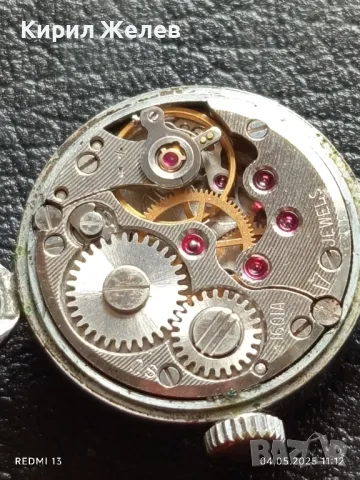 Стар механичен часовник дамски ЧАЙКА СССР 17 камъка за ремонт части КОЛЕКЦИЯ 27001, снимка 7 - Антикварни и старинни предмети - 50149735