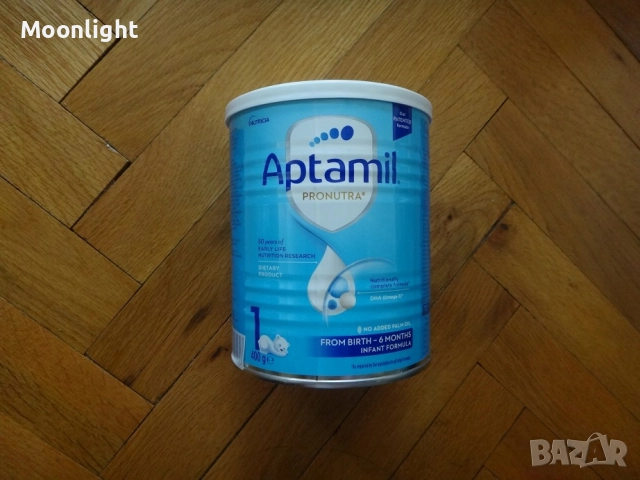 Чисто ново Aptamil 1 Pronutra Адаптирано мляко за кърмачета 0-6 месеца х400 г