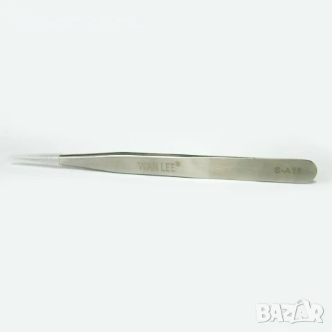 Финна професионална часовникарска пинсета с прав връх за ремонт на часовници часовникари бижутери, снимка 4 - Други инструменти - 50988298