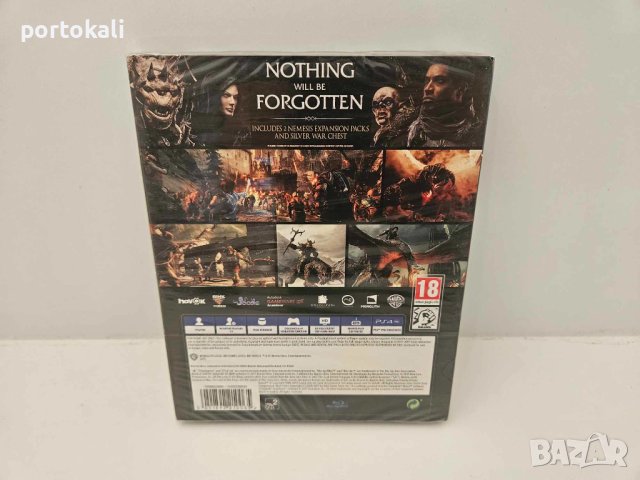 НОВА! PS4 Playstation 4 игра Shadow Of War SteelBook Limited Edition, снимка 2 - Игри за PlayStation - 43112749