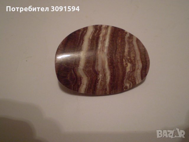брошка от ясписов ахат, снимка 1
