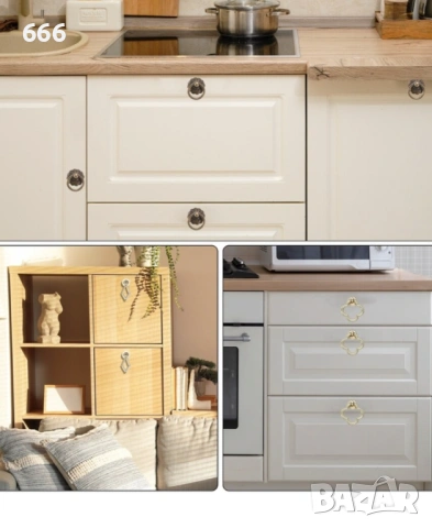 8 броя Дръжки за чекмеджета с винтове , снимка 3 - Други стоки за дома - 53036364