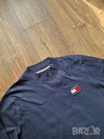 Страхотнен мъжки пуловер блуза TOMMY HILFIGER размер L , снимка 3 - Блузи - 52487739