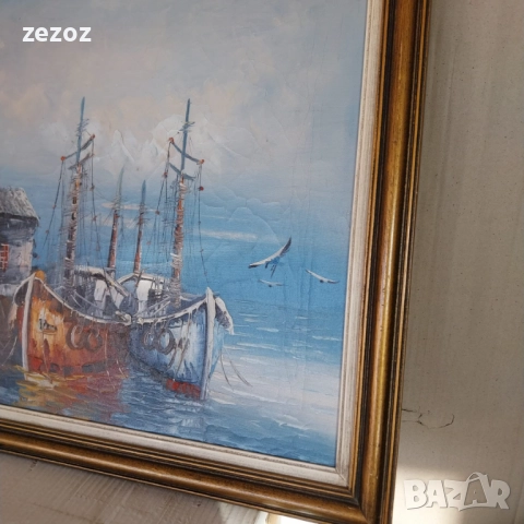 Авторска картина масло върху платно, снимка 4 - Картини - 52127534