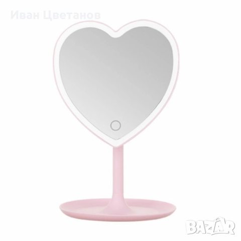 Стилно LED огледало за тоалетка с подсветка