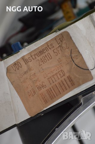 Табло Километраж за Nissan Micra (K11) 1.0i 16V, VDO 24810 5F762, снимка 7 - Части - 40273090