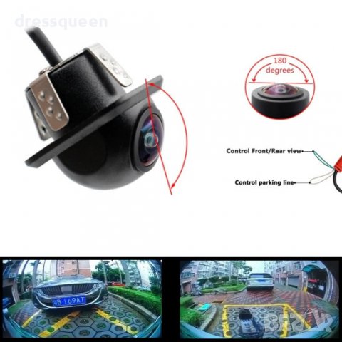 3825 Камера за вграждане за предно или задно виждане, снимка 2 - Аксесоари и консумативи - 39724869