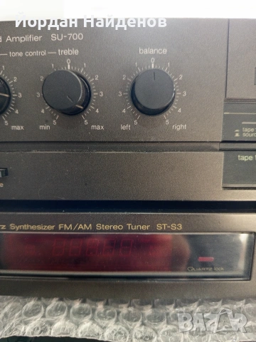 Technics POFER AMPLIFER SU 700 И ТУНЕР , снимка 3 - Ресийвъри, усилватели, смесителни пултове - 53075977