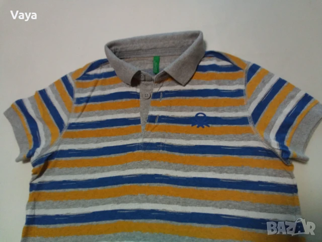 Детска тениска Бенетон, р-р М, 130, за 7-8 год., снимка 2 - Детски тениски и потници - 50698943