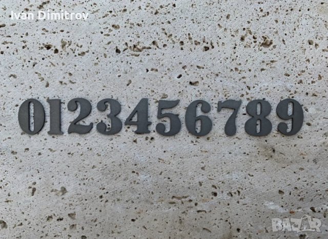 Цифри за училищни шкафчета, Номера за пощенски кутии Височина от 2см, снимка 5 - Други стоки за дома - 22730926