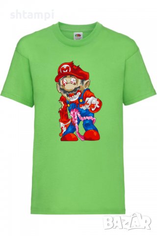 Детска тениска Mario Zombie 6,Игра,Изненада,Подарък,Празник,Повод, снимка 2 - Детски тениски и потници - 37436006