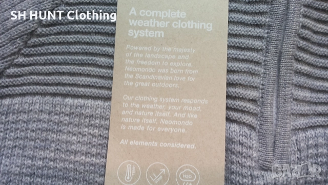 NEO MON DO Narvik Wool Sweater 100% Wool размер M пуловер 100% Вълна - 1623, снимка 10 - Екипировка - 52725949