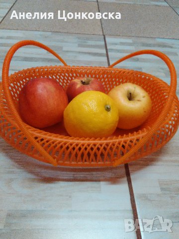 Ретро панерка,фруктиера тип кошница, снимка 6 - Антикварни и старинни предмети - 28319333