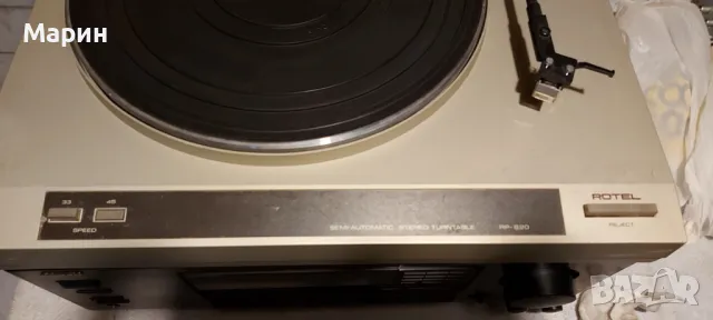 Грамофон ROTEL, снимка 3 - Грамофони - 48730855