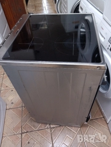 Иноксова свободно стояща печка с керамичен плот Gorenje с 2 години Гаранция!, снимка 3 - Печки, фурни - 53600827