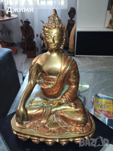 прекрасна азиатска статуетка, снимка 1