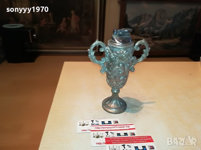 АМФОРА-18Х13Х6СМ-ЗАПАЛКА ОТ ГЕРМАНИЯ 1001231624, снимка 12 - Антикварни и старинни предмети - 39256407