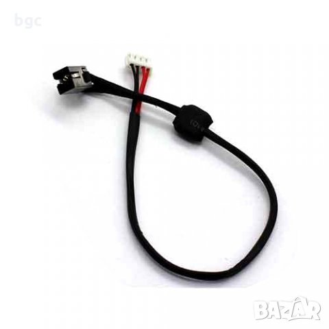 Нова DC JACK Букса с кабел за Lenovo G570 G470 Y470 G475 Y570 G575 G480 G485 G580 DC30100CS00, снимка 4 - Лаптоп аксесоари - 24591486