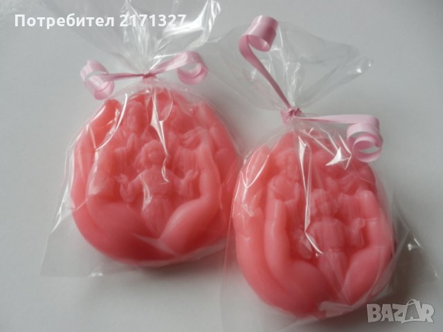  Подаръци за гости на  кръщене-сапунчета, снимка 8 - Подаръци за кръщене - 26652923