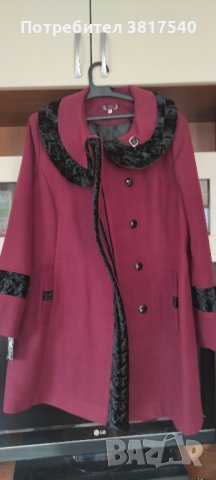 Официално елегантно дамско палто , снимка 3 - Палта, манта - 43744758