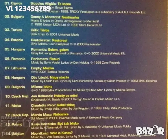 СД - SOUNDS LIKE...A NEW EUROPE (2 CD ), снимка 2 - CD дискове - 52106974