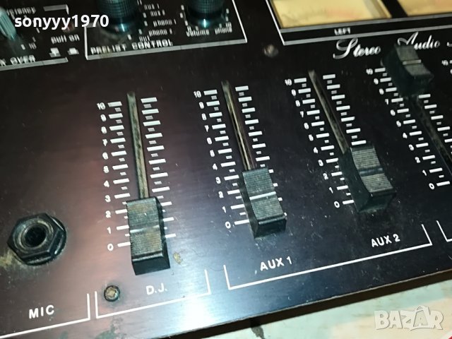POWER MPK 703C-MIXER FRANCE 0906221622, снимка 6 - Ресийвъри, усилватели, смесителни пултове - 37033115