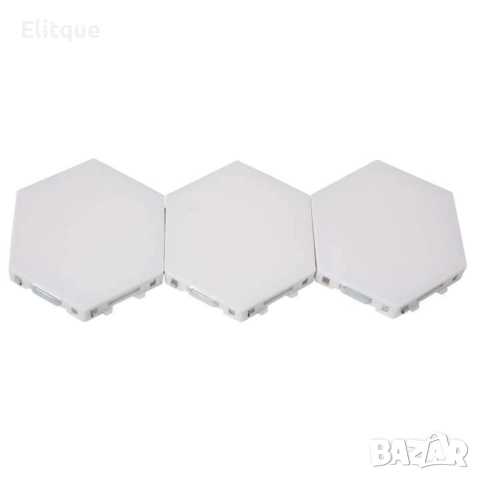 Комплект от 3 броя Модулен TOUCH LED панел тип „Honeycomb"
