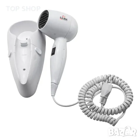 Gama Italy Professional Модерен Стенен сешоар за баня/лек DC мотор/1200 W/мощен и удобен, снимка 4 - Сешоари - 49308583