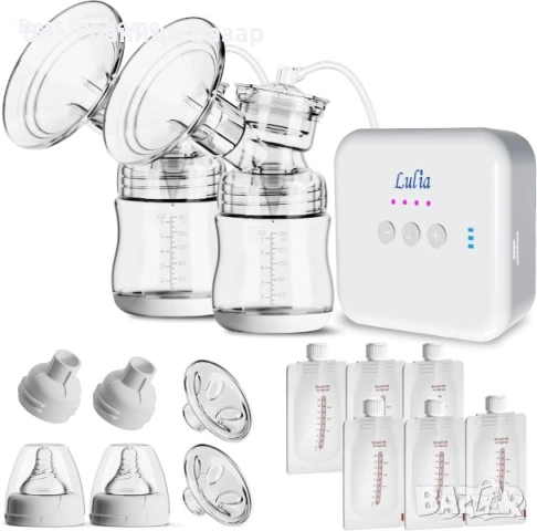 Нова Електрическа двойна помпа за кърма Lulia с 3 режима 4 нива на засмукване Тиха и удобна