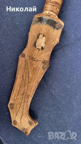 Финка, скандинавски нож , снимка 2 - Антикварни и старинни предмети - 50305415
