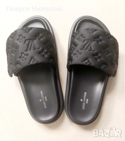 Дамски чехли Луис Витон , снимка 3 - Чехли - 51542017