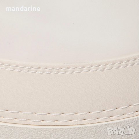 LOVE MOSCHINO № 39 & 40 🍊 Дамски кожени апрески с пух SNOWY WHITE нови с етикети, снимка 6 - Дамски апрески - 39521337