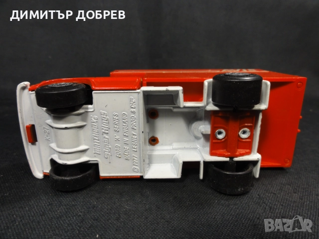 СТАРА РЕТРО МЕТАЛНА КОЛИЧКА КАМИОН FORD A SERIES MATCHBOX SUPER KINGS, снимка 6 - Колекции - 51936222