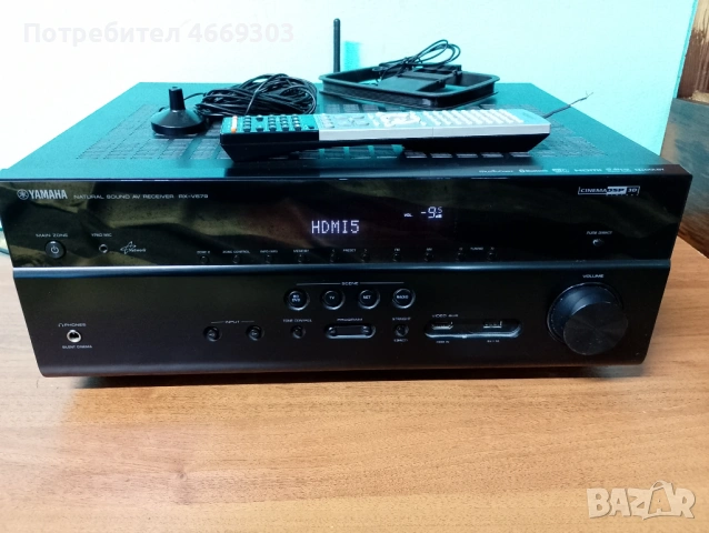 Yamaha RX V669 WIFI , Bluetooth 