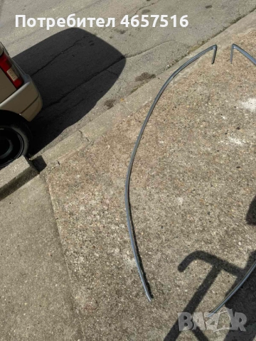 Никелова лайсна над левите врати на Ауди Audi A8 D4 H4 Long само за 120лв. 4h4853703b, снимка 2 - Части - 52521187