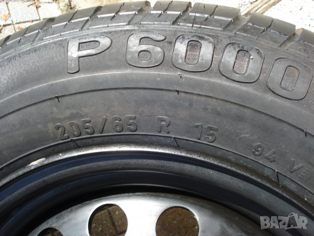 1бр гума пирели p6000 205/65/15 с джанта 5х120 за bmw, снимка 5 - Гуми и джанти - 26599963