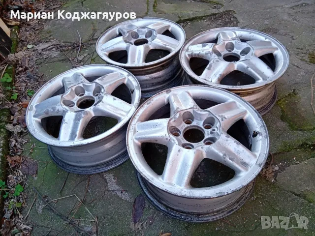 Лети джанти 15 цола от Опел Зафира., снимка 4 - Гуми и джанти - 48394404