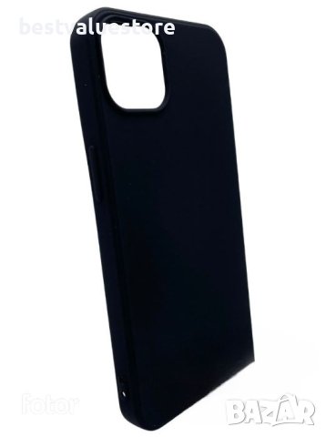 Черен Силиконов Калъф За Айфон 13 / Silicone Lite Case Black Iphone 13, снимка 2 - Калъфи, кейсове - 44110451
