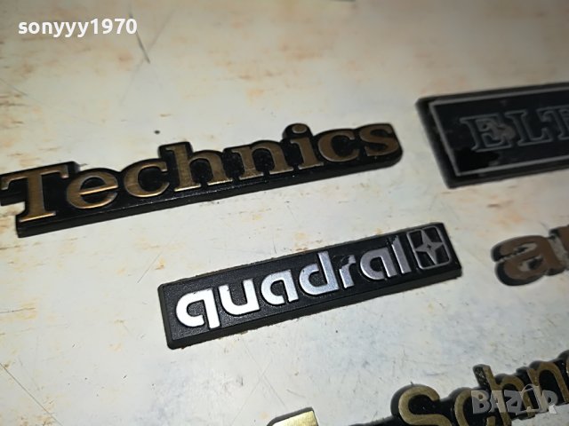 TECHNICS & SONY & AIWA-45лв за 1бр-AUDIO ЕМБЛЕМИ 0904231656, снимка 9 - Ресийвъри, усилватели, смесителни пултове - 40311294