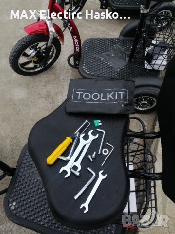 Електрическа Триколка A3 1200W/48V/12Ah - RED (Задно предаване), снимка 7 - Други - 37763710