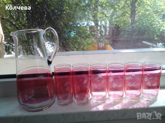 продавам сервиз за вино за 30 лв. 