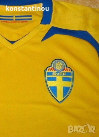 Оригинална тениска umbro Henrik Larsson , снимка 4 - Футбол - 27163405