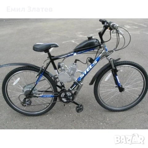 Бензинов Двигател за Велосипед 80 Кубика и 100 Кубика Велодвигател за Колело ТАЙГА Двутактов, снимка 3 - Други инструменти - 52692569