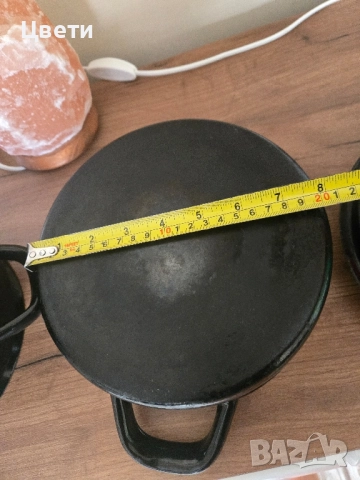 Чогунени тенджери от едно време , снимка 12 - Съдове за готвене - 51500582